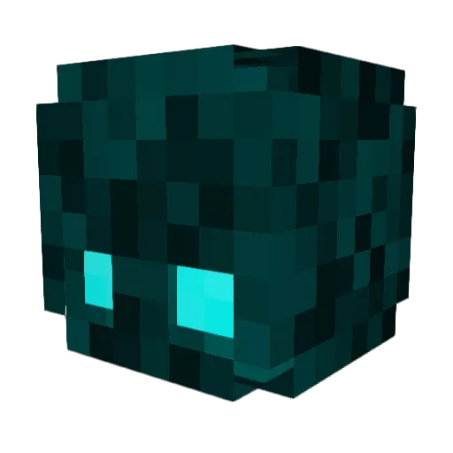 ogibl Minecraft avatar head, 3D render