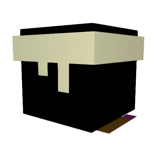 ognalf Minecraft avatar head, 3D render