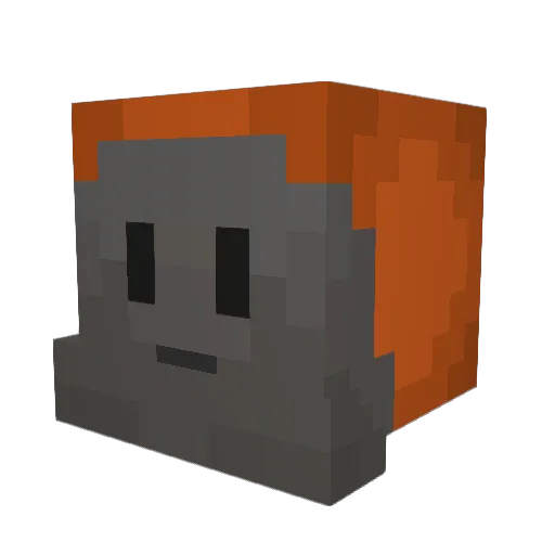 ognjencar Minecraft avatar head, 3D render