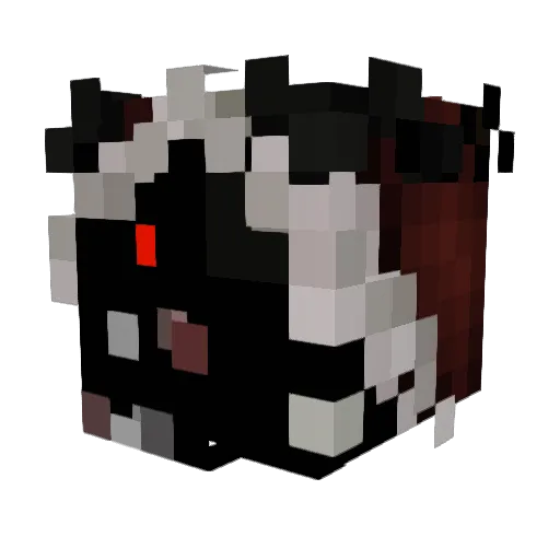 ogootje Minecraft avatar head, 3D render