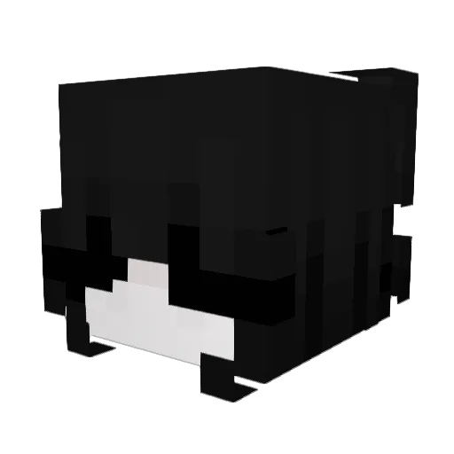 ogpatiska Minecraft avatar head, 3D render