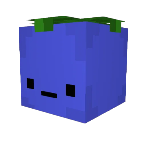 ogpi Minecraft avatar head, 3D render