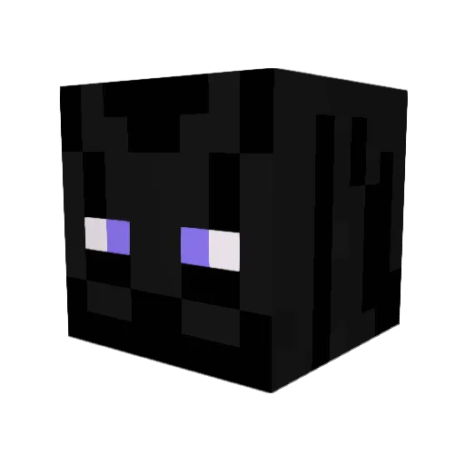 ograymic Minecraft avatar head, 3D render