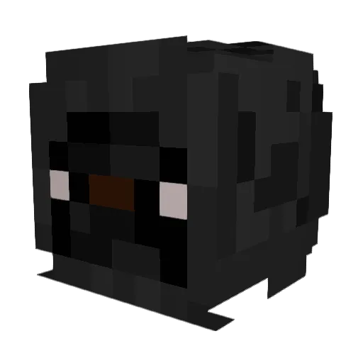 ogroope Minecraft avatar head, 3D render