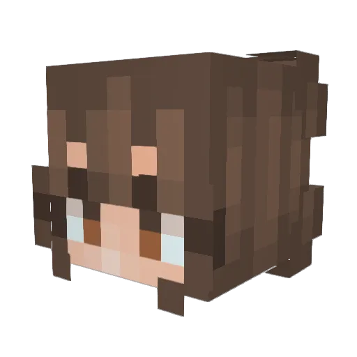 ogstinkybutt Minecraft avatar head, 3D render