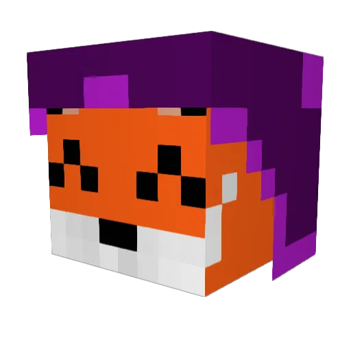ogu33 Minecraft avatar head, 3D render