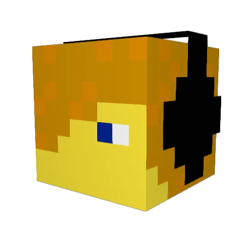 oguh03 Minecraft avatar head, 3D render