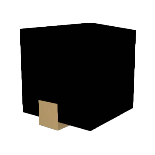 oguutow Minecraft avatar head, 3D render