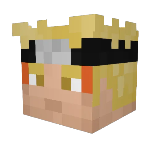 oguzbalc1 Minecraft avatar head, 3D render