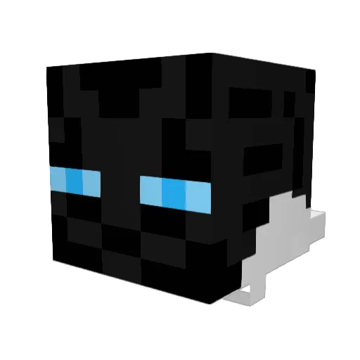 oguzingen Minecraft avatar head, 3D render
