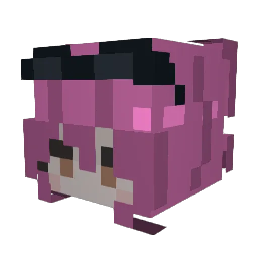 ogy_Ghost_mk3 Minecraft avatar head, 3D render