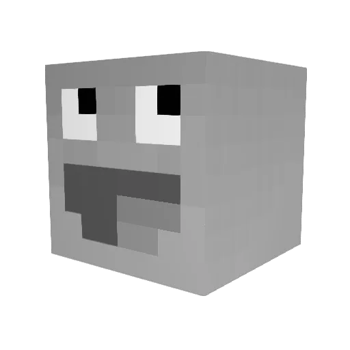 ogycherryz Minecraft avatar head, 3D render