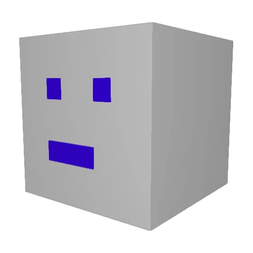 ogzadymiarz Minecraft avatar head, 3D render