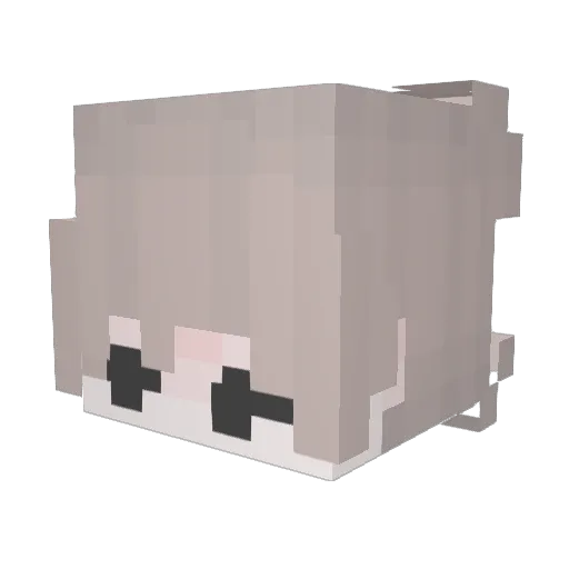 ohFlare Minecraft avatar head, 3D render