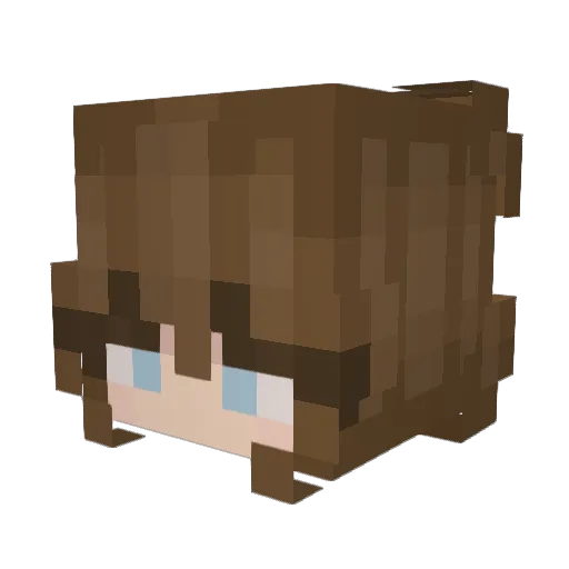 ohGaylin Minecraft avatar head, 3D render