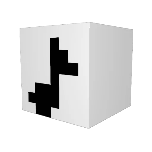 ohLeex Minecraft avatar head, 3D render