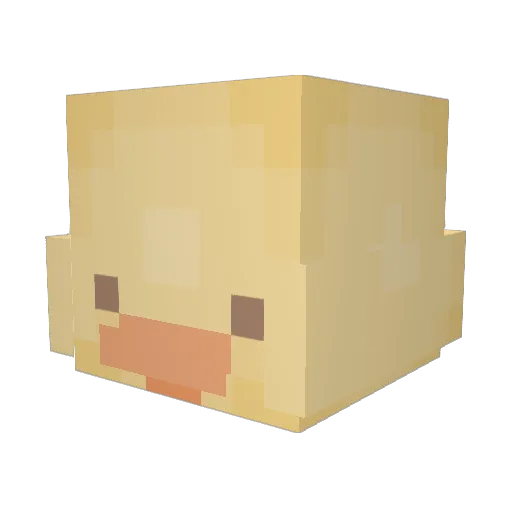 ohMason Minecraft avatar head, 3D render
