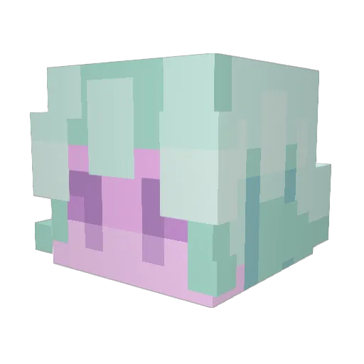ohYolo Minecraft avatar head, 3D render