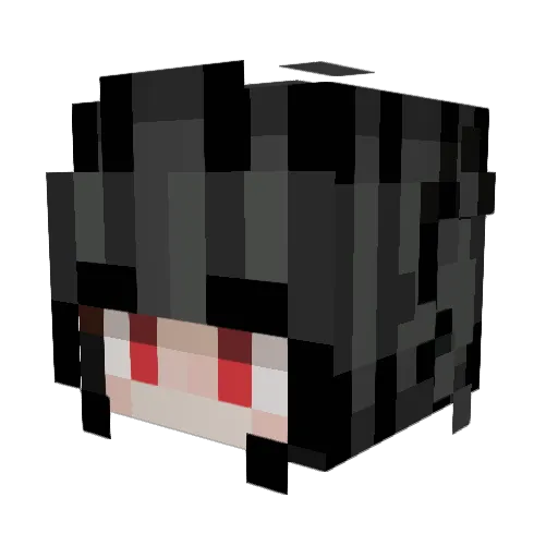 oh_welp Minecraft avatar head, 3D render