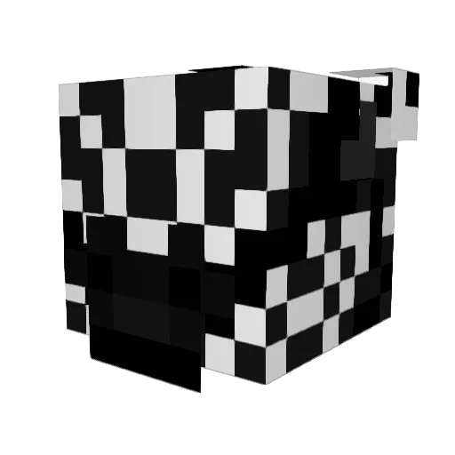 ohcytt Minecraft avatar head, 3D render