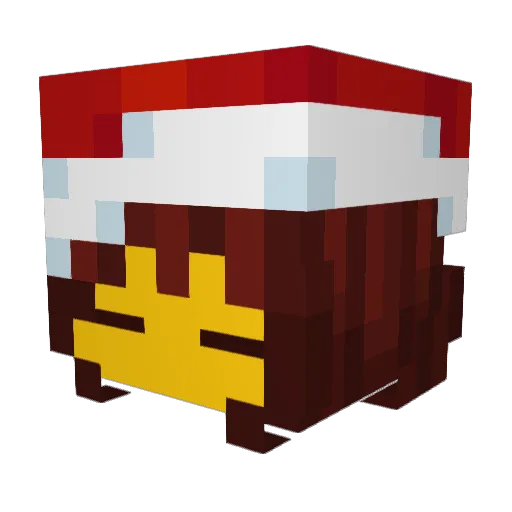 ohdjadja Minecraft avatar head, 3D render