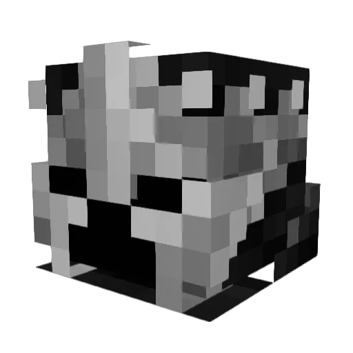 ohgoditsmonday Minecraft avatar head, 3D render