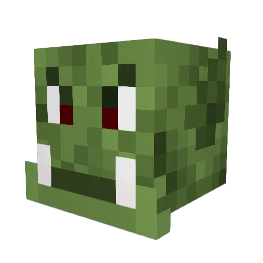 ohgr33 Minecraft avatar head, 3D render