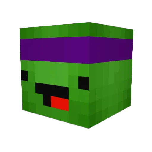 ohh_Miracle Minecraft avatar head, 3D render
