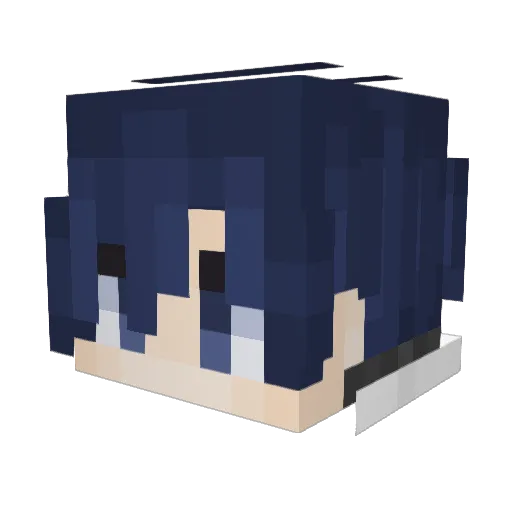 ohhhhyespapito Minecraft avatar head, 3D render