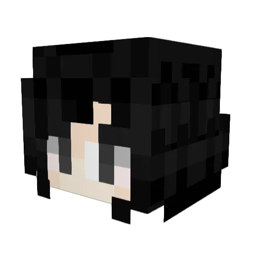 ohillio Minecraft avatar head, 3D render