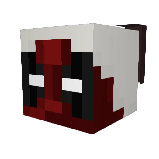 ohimarc Minecraft avatar head, 3D render