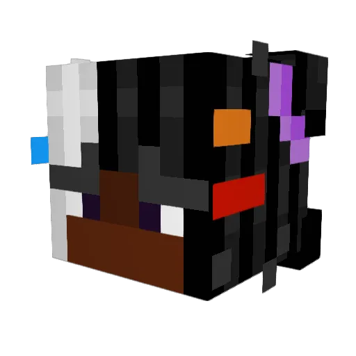 ohjammers Minecraft avatar head, 3D render