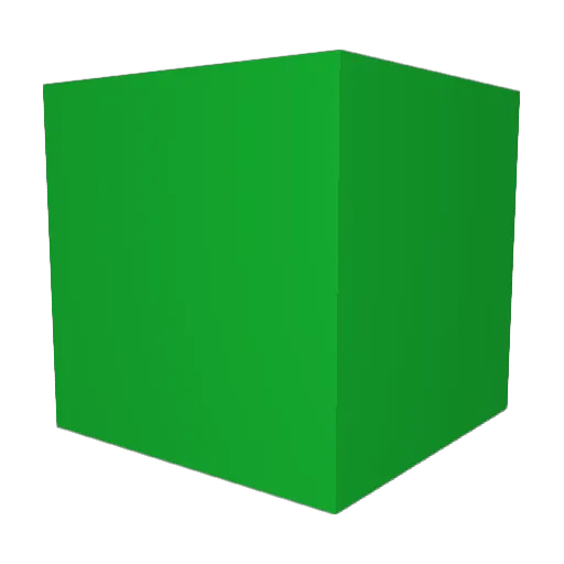 ohjangwon Minecraft avatar head, 3D render