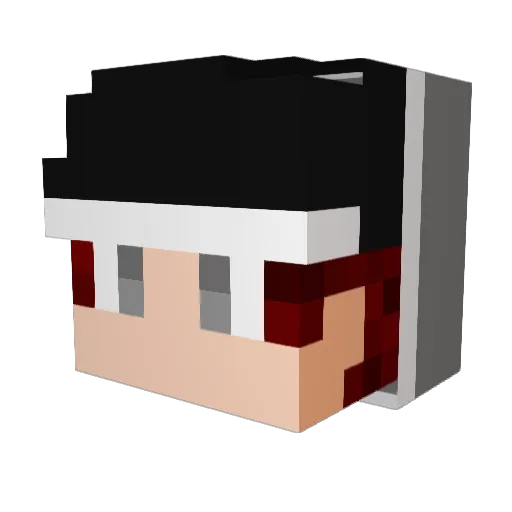 ohjinnnny Minecraft avatar head, 3D render