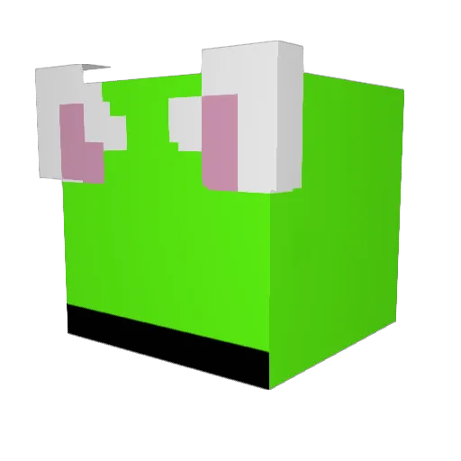 ohjodie Minecraft avatar head, 3D render