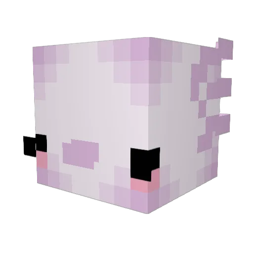 ohliv3 Minecraft avatar head, 3D render