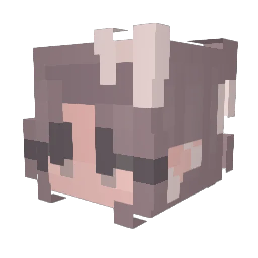 ohmayonnaise13 Minecraft avatar head, 3D render