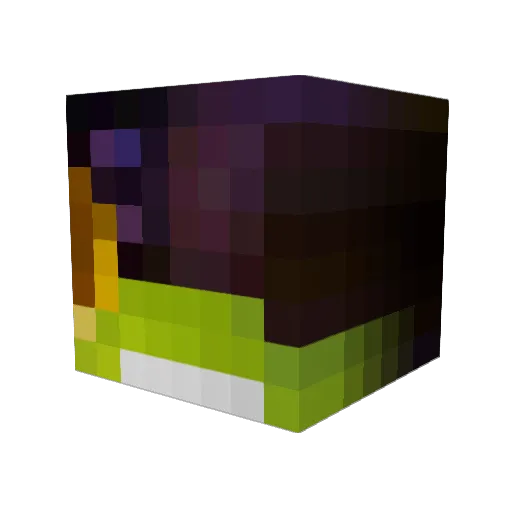 ohnotheragen Minecraft avatar head, 3D render