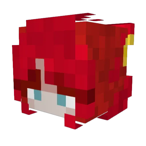 ohnsi Minecraft avatar head, 3D render