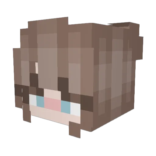 ohohohoreillyyy Minecraft avatar head, 3D render