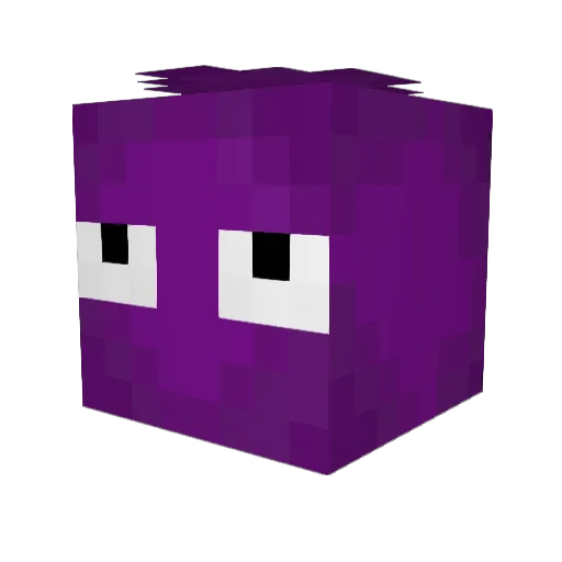 ohpearce Minecraft avatar head, 3D render