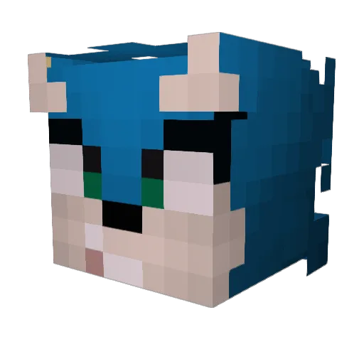 ohsempaii Minecraft avatar head, 3D render