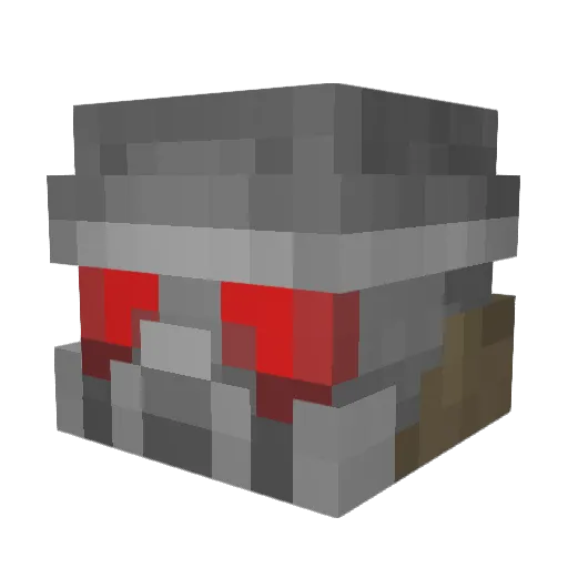 ohult12 Minecraft avatar head, 3D render