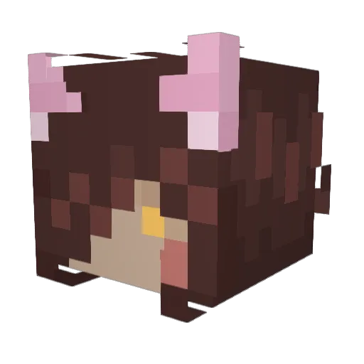ohwhale_99 Minecraft avatar head, 3D render