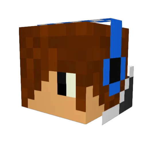 ohys10 Minecraft avatar head, 3D render