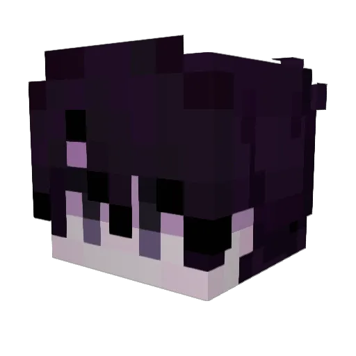 oiHino Minecraft avatar head, 3D render