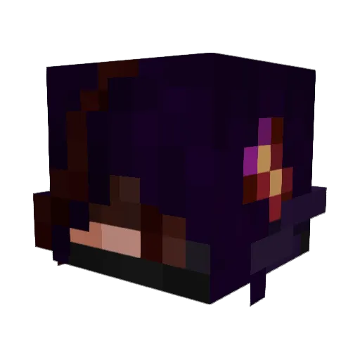 oiOrlando Minecraft avatar head, 3D render