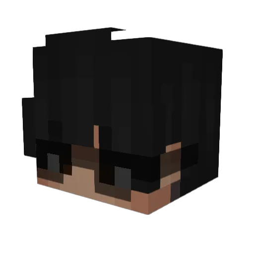 oiTones Minecraft avatar head, 3D render