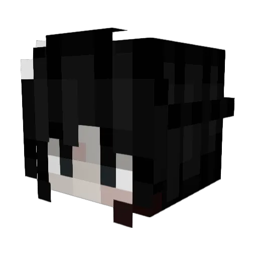 oicre Minecraft avatar head, 3D render