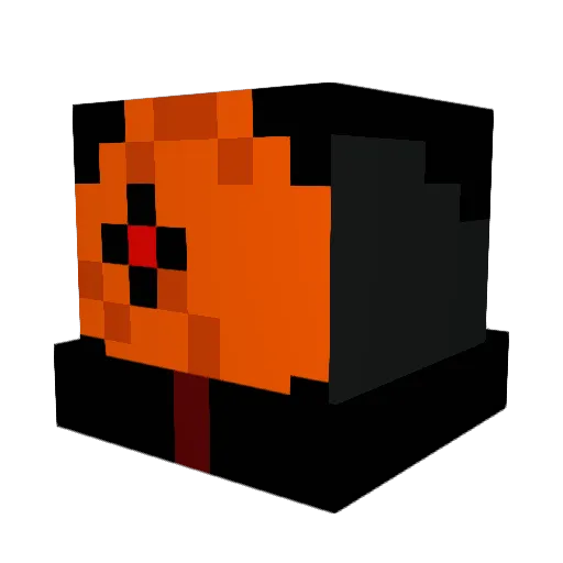 oiongen Minecraft avatar head, 3D render